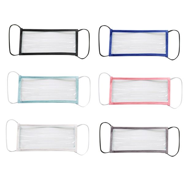 deaf-mute transparent face mask washable reusable masks anti dust antifog earloop clear masks 6 colors for choose wholesale bwc965
deaf-mute transparent face mask washable reusable masks anti dust antifog earloop clear masks 6 colors for choose wholesale bwc965