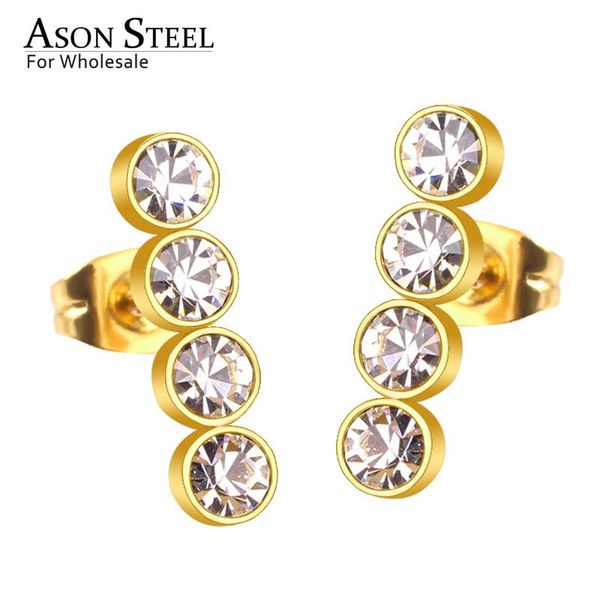 asonsteel row cz серьги из нержавеющей стали золото / серебро цвет стержня серьги для женщин аксессуары оптом партии подарка, Golden;silver
asonsteel row cz серьги из нержавеющей стали золото / серебро цвет стержня серьги для женщин аксессуары оптом партии подарка, Golden;silver
