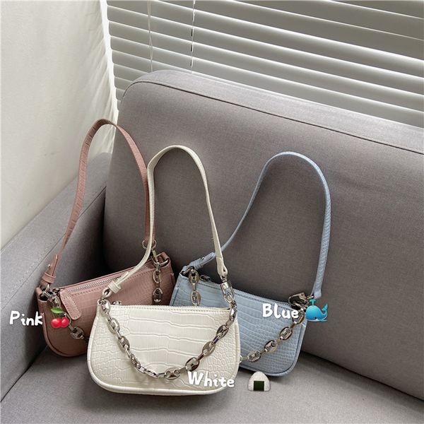 fashion chain women underarm bag crocodile pattern ladies armpit shoulder bags pu leather female baguette small purse handbags
fashion chain women underarm bag crocodile pattern ladies armpit shoulder bags pu leather female baguette small purse handbags
