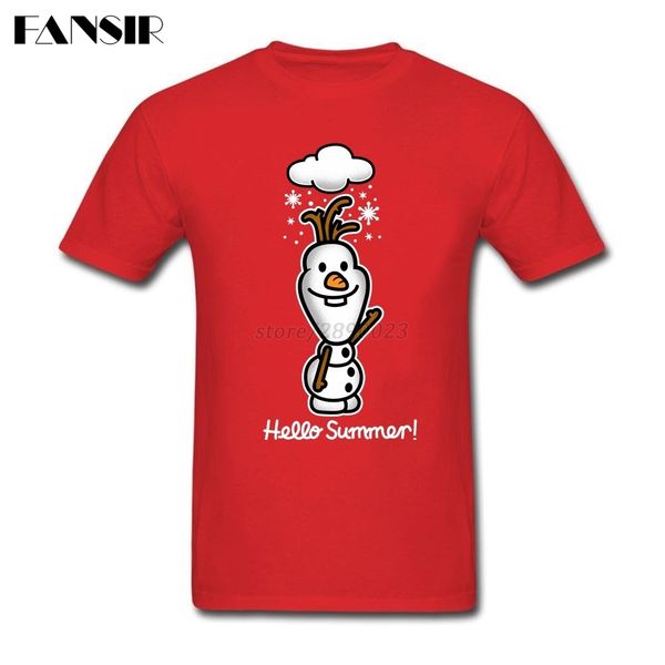men t shirt popular white short sleeve custom t-shirts men man's snowman say hello to summer clothing
men t shirt popular white short sleeve custom t-shirts men man's snowman say hello to summer clothing