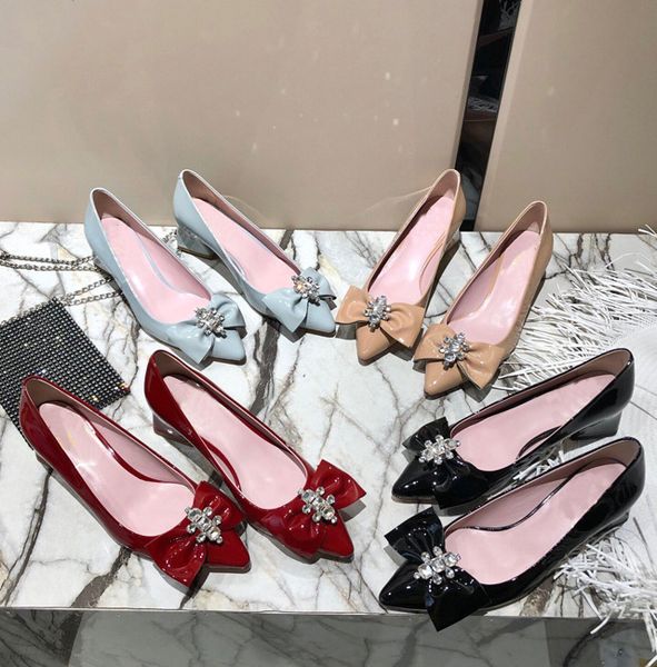 pointed toe scarpe donna leather pumps women bow med heels women shoes luxury chaussure femme zapatillas mujer size 34-39, Black
pointed toe scarpe donna leather pumps women bow med heels women shoes luxury chaussure femme zapatillas mujer size 34-39, Black