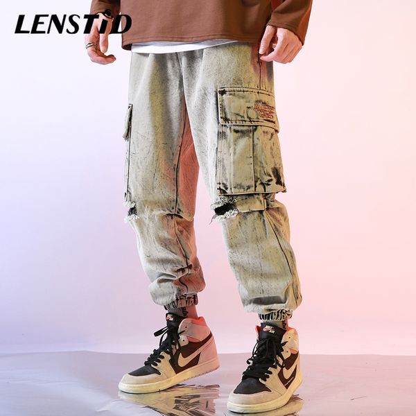 mens hip hop омывается jogger джинсы vintage ripped denim штанах harajuku уличная осень боковой карман повседневные брюки, Blue
mens hip hop омывается jogger джинсы vintage ripped denim штанах harajuku уличная осень боковой карман повседневные брюки, Blue