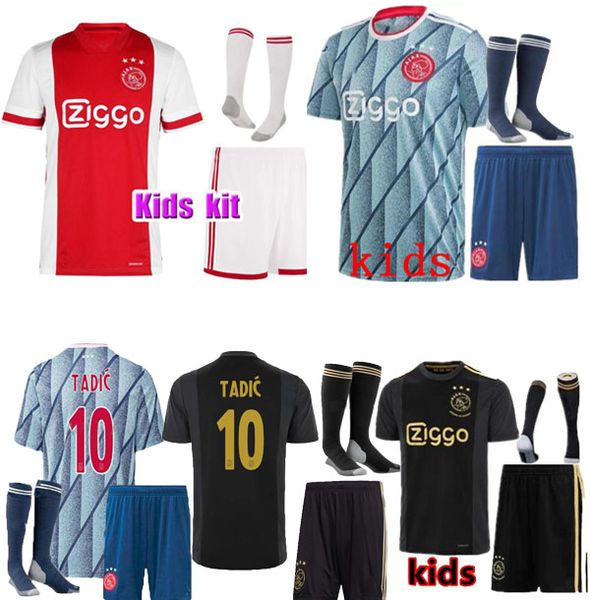 kids2021 ajax neres soccer jersey de jong de ligt ziyech tadic ajax amsterdam huntelaar van de beek mazraoui footballshirt kids sets uniform, Black
kids2021 ajax neres soccer jersey de jong de ligt ziyech tadic ajax amsterdam huntelaar van de beek mazraoui footballshirt kids sets uniform, Black