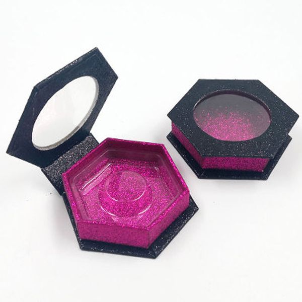 yiowio clear looking hexagon mink eyelash packing paper case box pretty lashes package case clear window logo label printing
yiowio clear looking hexagon mink eyelash packing paper case box pretty lashes package case clear window logo label printing