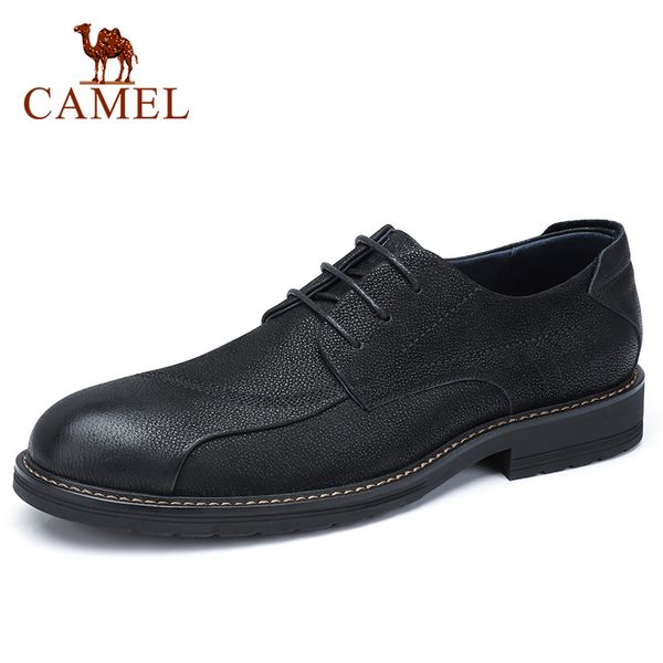 camel men's shoes comfortable casual shoes men genuine leather retro fashion business soft non-slip resistant men, Black
camel men's shoes comfortable casual shoes men genuine leather retro fashion business soft non-slip resistant men, Black