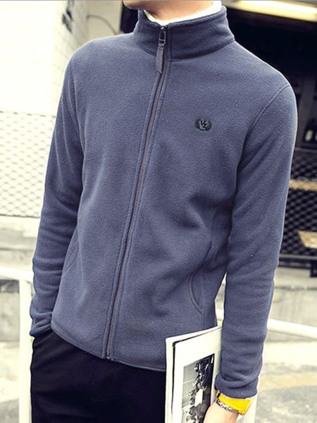 men's guard clothes spring and autumn leisure korean edition fashion fleece jacket men plus fleece grasping, Black
men's guard clothes spring and autumn leisure korean edition fashion fleece jacket men plus fleece grasping, Black