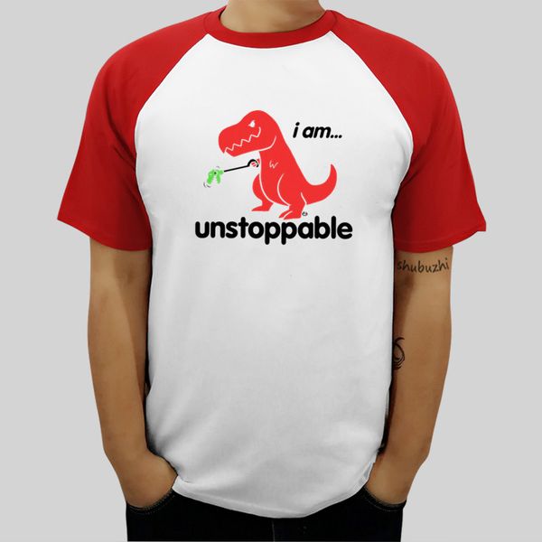 i am unsable t rex men's t-shirt fashion tee-shirt men new black teeshirt summer fashion tees