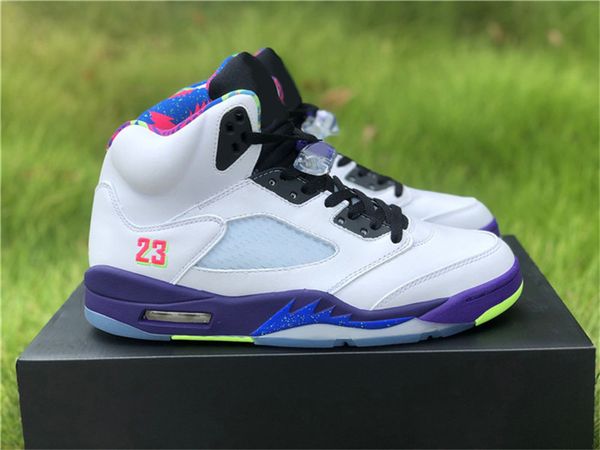 новый аутентичные 5 alternate bel-air white court purple-racer pink-призрак зеленый баскетбол обувь мужчин кроссовки спорта с оригинальным b
новый аутентичные 5 alternate bel-air white court purple-racer pink-призрак зеленый баскетбол обувь мужчин кроссовки спорта с оригинальным b