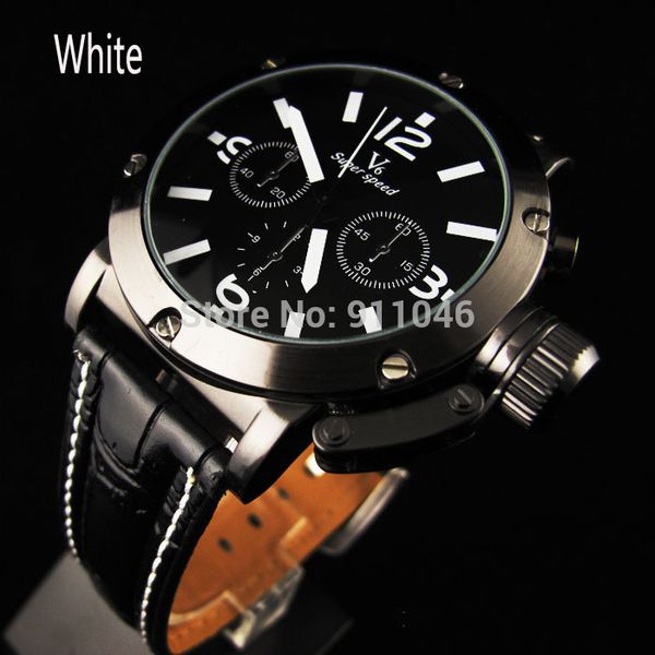100pcs/lot men sports watch v6 watch super speed steel case lesther strap sport watches analog sale, Slivery;brown
100pcs/lot men sports watch v6 watch super speed steel case lesther strap sport watches analog sale, Slivery;brown