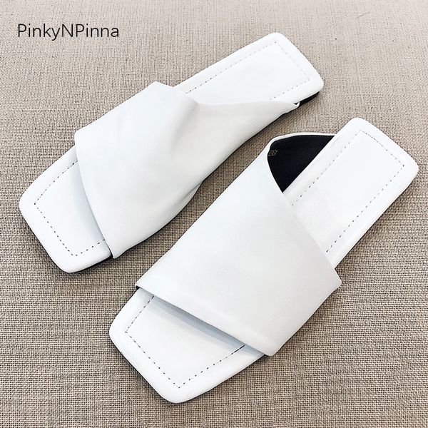 fashion designer style summer women full genuine leather sheepskin flat mules slippers soft vintage party casual flip flop shoes, Black
fashion designer style summer women full genuine leather sheepskin flat mules slippers soft vintage party casual flip flop shoes, Black