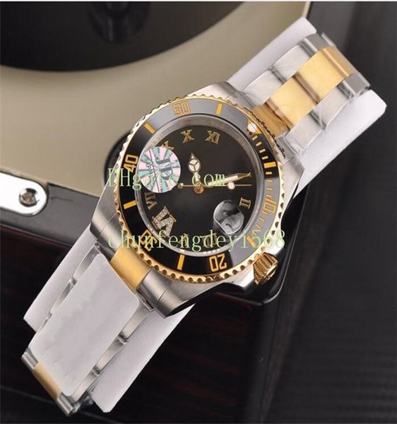 wristwatches 40mm 116610 316l steel ceramic bezel 8215 movement original gliding bracelet sapphire dive mechanical automatic mens watches, Slivery;brown
wristwatches 40mm 116610 316l steel ceramic bezel 8215 movement original gliding bracelet sapphire dive mechanical automatic mens watches, Slivery;brown