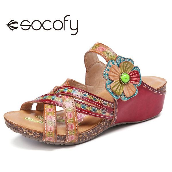 socofy womens leather sandals beaded floral cross strap hook loop wedge sandals flower decor casual outdoor summer shoes 2020, Black
socofy womens leather sandals beaded floral cross strap hook loop wedge sandals flower decor casual outdoor summer shoes 2020, Black