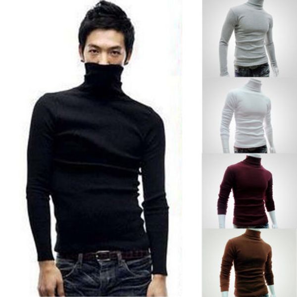 new men slim warm high neck pullover jumper sweater sweater shirt clothes, White;black
new men slim warm high neck pullover jumper sweater sweater shirt clothes, White;black