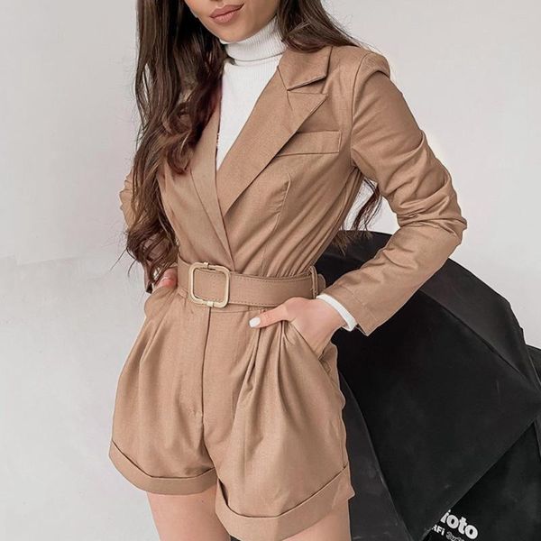 elegant khaki sash belt work romper women autumn jumpsuit casual v-neck streetwear female playsuit office ladies short overalls, Black;white
elegant khaki sash belt work romper women autumn jumpsuit casual v-neck streetwear female playsuit office ladies short overalls, Black;white