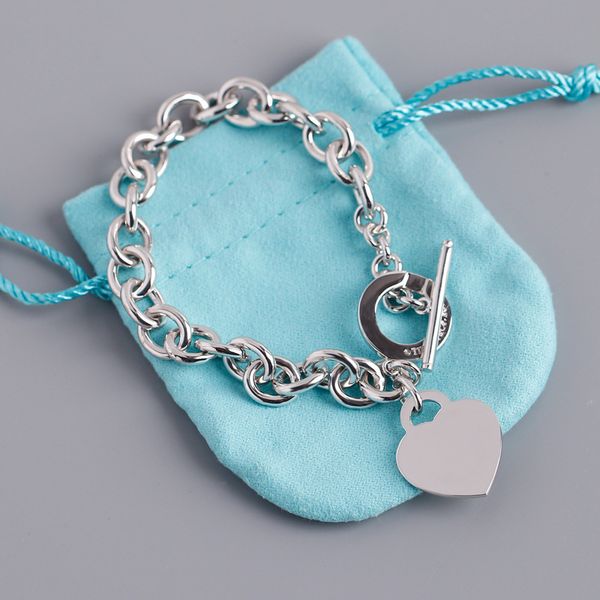 real 925 sterling silver jewelry tiff bracelets logo t love toggle bracelets t buckle tag bracelet for women 16-22cm chain bracelets gifts, Black
real 925 sterling silver jewelry tiff bracelets logo t love toggle bracelets t buckle tag bracelet for women 16-22cm chain bracelets gifts, Black