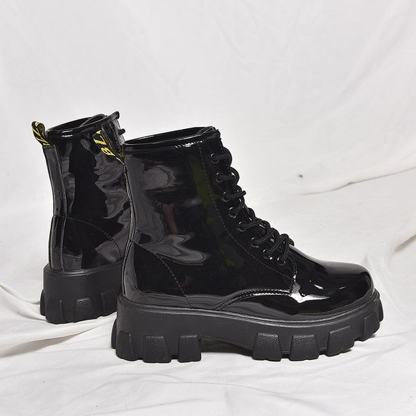 new chunky boots fashion pocket platform boots women ankle female sole pouch ankle women botas mujer plus size, Black
new chunky boots fashion pocket platform boots women ankle female sole pouch ankle women botas mujer plus size, Black