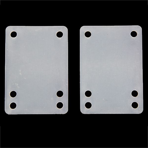 2pcs skateboard riser pads 3mm bridge-gasket white skate pad silicone longboard truck pads skateboard parts accessories
2pcs skateboard riser pads 3mm bridge-gasket white skate pad silicone longboard truck pads skateboard parts accessories
