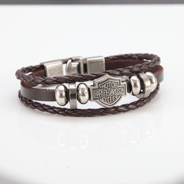 europe and america fashion men's leather bracelet personalized punk trend bracelet, Black
europe and america fashion men's leather bracelet personalized punk trend bracelet, Black