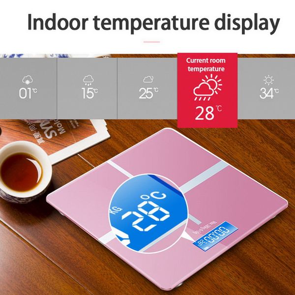 glass smart electronic scales floor body fat scale bathroom lcd body weighing monitor home digital weight measure tools
glass smart electronic scales floor body fat scale bathroom lcd body weighing monitor home digital weight measure tools