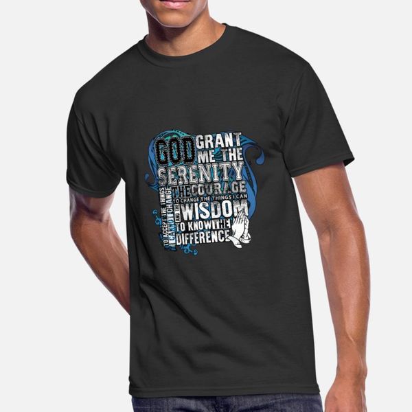 god grant me the serenity the courage to change th t shirt men knitted 100% cotton round collar costume breathable summer style shirt
god grant me the serenity the courage to change th t shirt men knitted 100% cotton round collar costume breathable summer style shirt