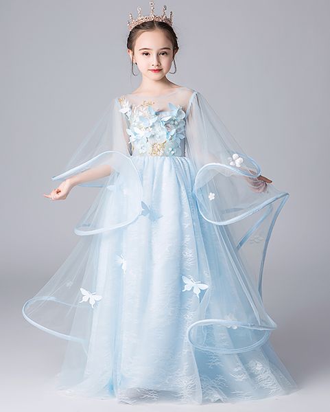 pretty blue tulle sleeves applique flower girls' dresses girl' brithday dresses girls' formal dress holiday dresses custom, White;red
pretty blue tulle sleeves applique flower girls' dresses girl' brithday dresses girls' formal dress holiday dresses custom, White;red