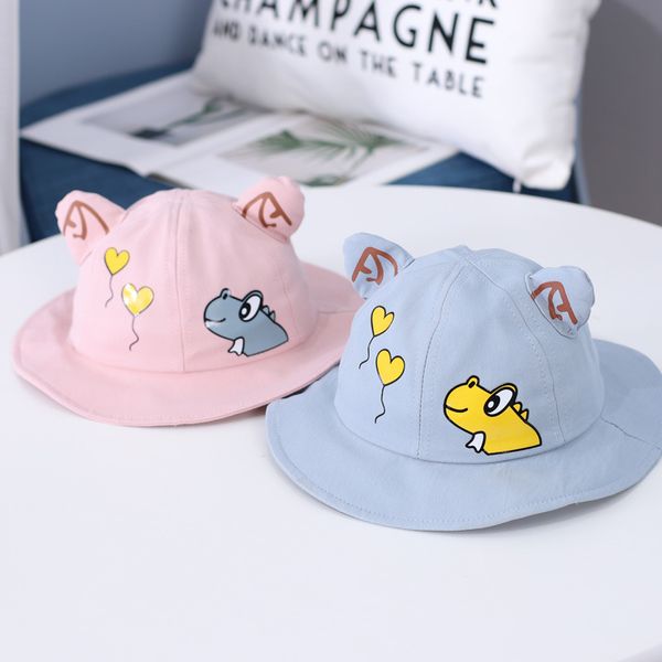baby boy and girl hats 2020 summer new cartoon dinosaur fisherman hat love balloon basin caps baby sun protection child caps, Yellow
baby boy and girl hats 2020 summer new cartoon dinosaur fisherman hat love balloon basin caps baby sun protection child caps, Yellow