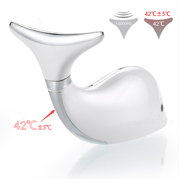 mini electric dolphin neck face massager with vibration heating lifting facial massage relax tool device
mini electric dolphin neck face massager with vibration heating lifting facial massage relax tool device