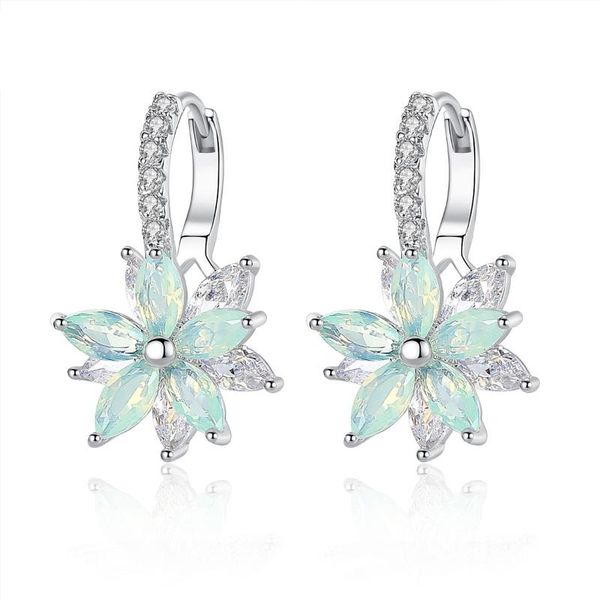 hoop & huggie korea fashion multicolor cubic zirconia flowers earrings for woman exquisite simple high-quality jewelry, Golden;silver
hoop & huggie korea fashion multicolor cubic zirconia flowers earrings for woman exquisite simple high-quality jewelry, Golden;silver