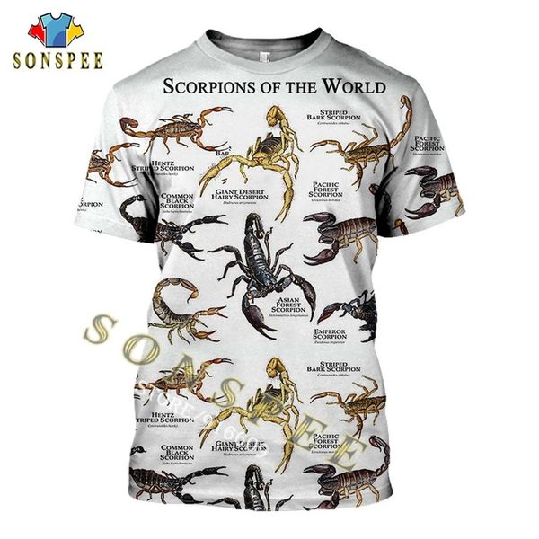 scorpions of the world anime summer insect 3d print shirts plus size harajuku hentai men clothing
scorpions of the world anime summer insect 3d print shirts plus size harajuku hentai men clothing