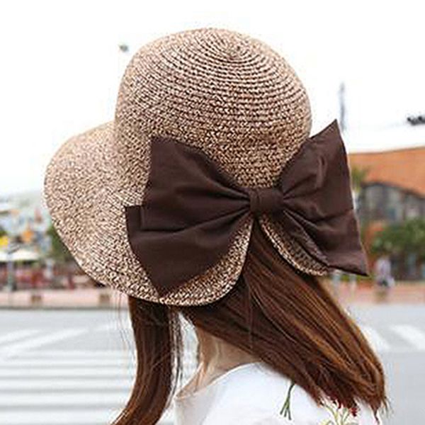 wide brim hats women's sun hat big bow floppy summer for women beach panama straw protection visor femme cap, Blue;gray
wide brim hats women's sun hat big bow floppy summer for women beach panama straw protection visor femme cap, Blue;gray
