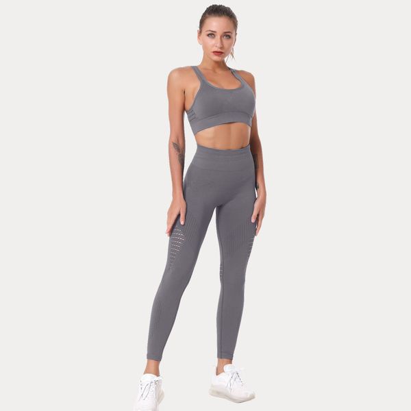 women vital seamless yoga set fitness clothing high waist gym leggings+padded push up sports bra running sportswear track suit, White;red
women vital seamless yoga set fitness clothing high waist gym leggings+padded push up sports bra running sportswear track suit, White;red