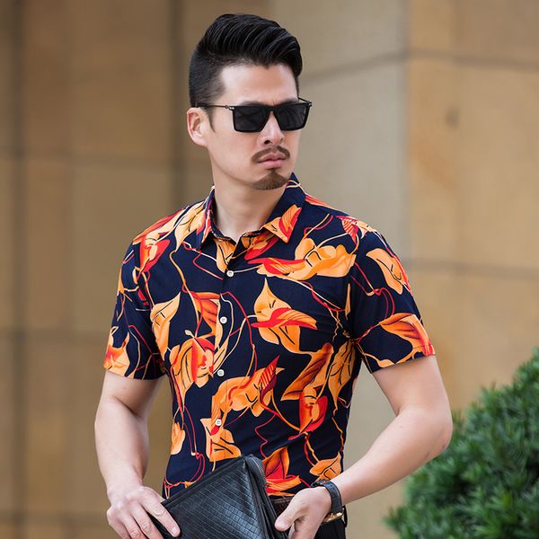 men's casual shirts latest sytly 2021 mens summer floral printed clothes man fashion striped short sleeve dress, White;black
men's casual shirts latest sytly 2021 mens summer floral printed clothes man fashion striped short sleeve dress, White;black