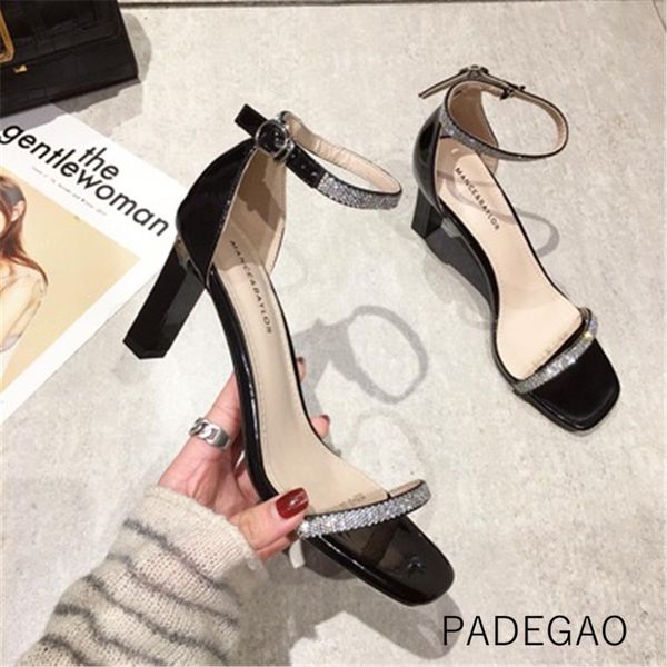 sandals high heel 2021 women beige crystal bling elegant concise party woman, Black
sandals high heel 2021 women beige crystal bling elegant concise party woman, Black