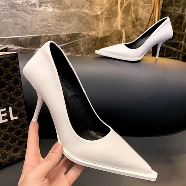 white black heels for women pointed toe high heels women shoes stiletto nude pumps 8.5 cm talon femme party tacones mujer
white black heels for women pointed toe high heels women shoes stiletto nude pumps 8.5 cm talon femme party tacones mujer