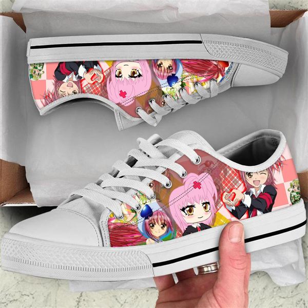 fourdesigns shugo chara design women casual lace up canvas shoes ladies comfortable flats shoes female breathable sneakers, Black
fourdesigns shugo chara design women casual lace up canvas shoes ladies comfortable flats shoes female breathable sneakers, Black