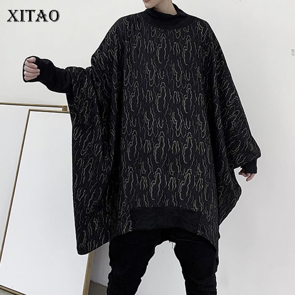xitao plus size pleated sweatshirt pullover fashion new full sleeve 2020 spring elegant print batwing sleeve sweatshirt xj3220, Black
xitao plus size pleated sweatshirt pullover fashion new full sleeve 2020 spring elegant print batwing sleeve sweatshirt xj3220, Black