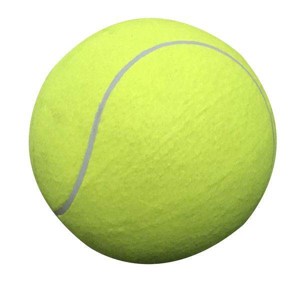 24cm dog toy large tennis ball inflatable cricket outdoor activity pet supplies
