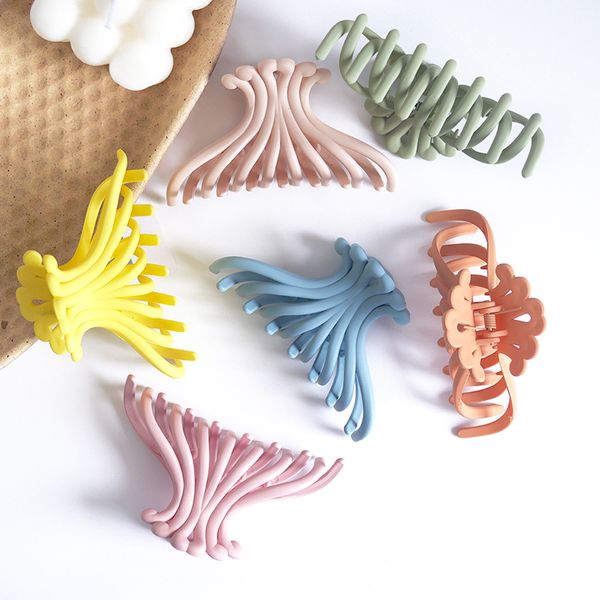 fashion hair clips for hair women claw clip clips frosted colorful candy color clip barrettes girls accessories
fashion hair clips for hair women claw clip clips frosted colorful candy color clip barrettes girls accessories
