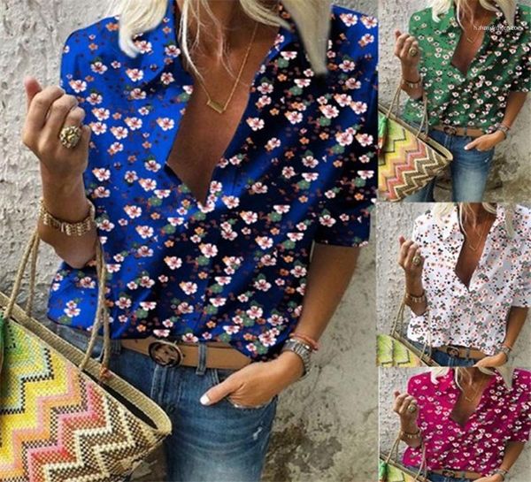 casual natural color female shirts floral printed v neck womens shirts spring autumn long sleeve ladies shirts, White
casual natural color female shirts floral printed v neck womens shirts spring autumn long sleeve ladies shirts, White