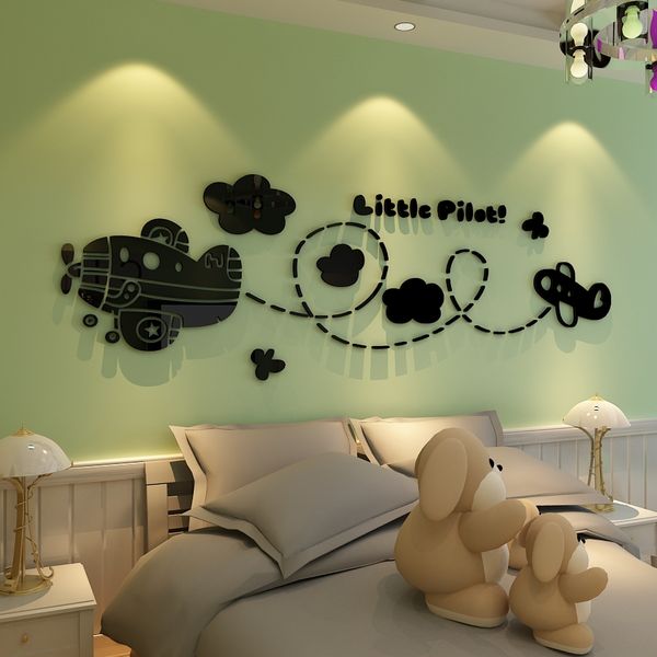 kids room cartoon plane 3d acrylic wall stickers baby bedroom boys room wall decor 3d stickers removable waterproof wall decal
kids room cartoon plane 3d acrylic wall stickers baby bedroom boys room wall decor 3d stickers removable waterproof wall decal