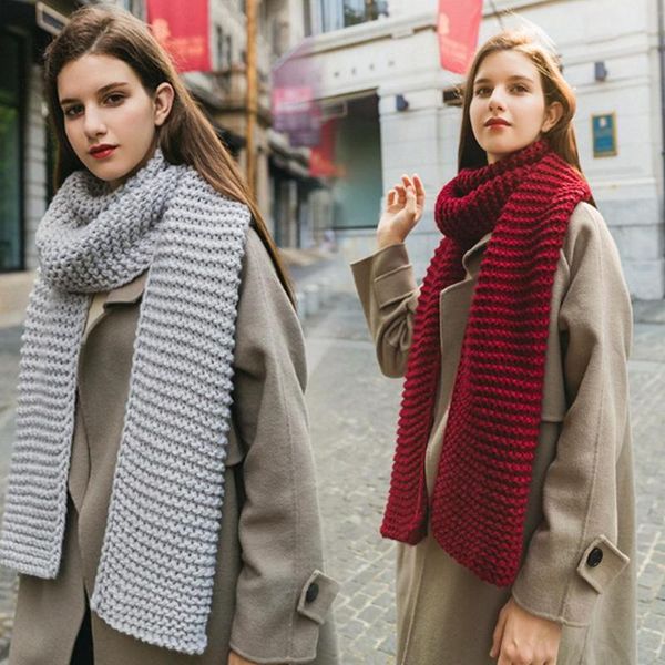 women skin-friendly thick wool knitted scarf solid color female autumn and winter handmade neckerchief soft wool scarf sale, Blue;gray
women skin-friendly thick wool knitted scarf solid color female autumn and winter handmade neckerchief soft wool scarf sale, Blue;gray
