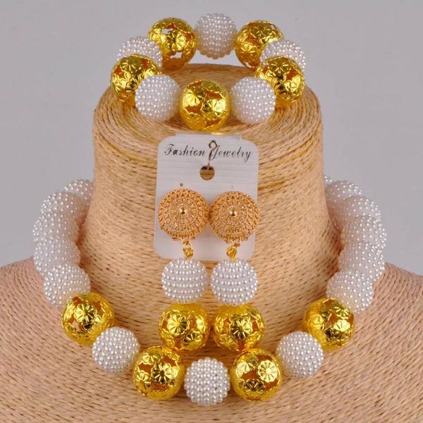 majalia white nigerian jewelry set african plastic jewelry woman wedding classic beaded jewelry-07, Silver
majalia white nigerian jewelry set african plastic jewelry woman wedding classic beaded jewelry-07, Silver