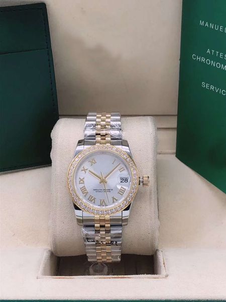 316l steel movement steel women watch stainless watches mechanical 31mm automatic quality luxury datejust 0004 new wristwatches nirvq, Slivery;brown
316l steel movement steel women watch stainless watches mechanical 31mm automatic quality luxury datejust 0004 new wristwatches nirvq, Slivery;brown