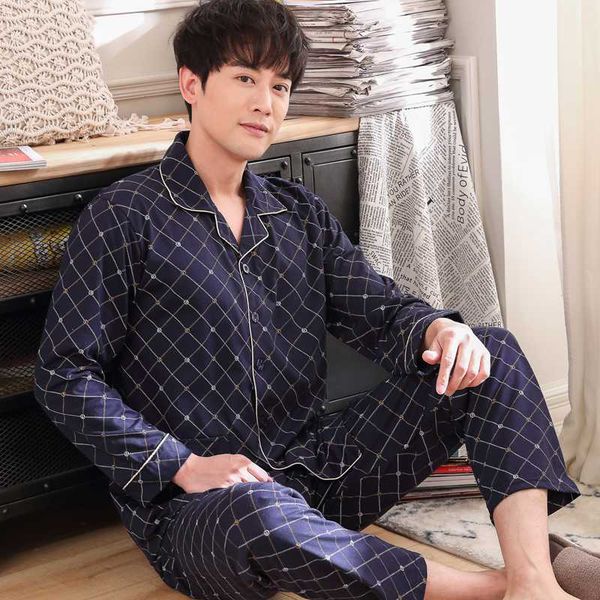 men's sleepwear spring pajamas for men cotton striped pijama long sleeve+pants 2pcs set female pyjamas plus size 4xl lounge homewear, Black;brown
men's sleepwear spring pajamas for men cotton striped pijama long sleeve+pants 2pcs set female pyjamas plus size 4xl lounge homewear, Black;brown