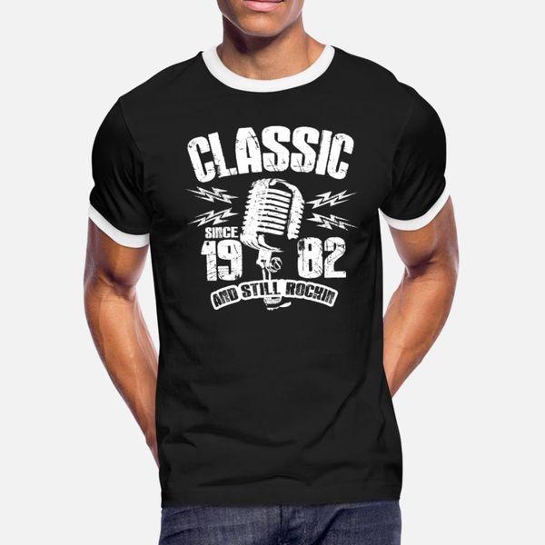 classic since 1982 t shirt men designing short sleeve plus size 3xl male famous comical summer style original shirt
classic since 1982 t shirt men designing short sleeve plus size 3xl male famous comical summer style original shirt