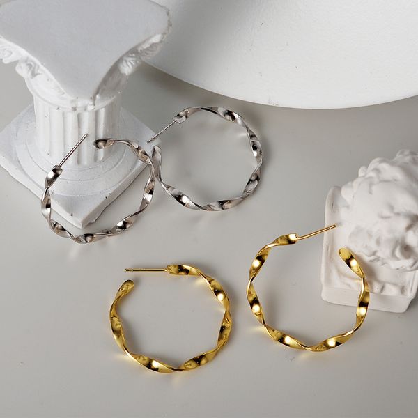 Flattened Twist Hoop Earrings for Women Girls 925 Sterling Silver Ear Lightweight Hoops Cute Medium Hoop Earring Valentine's Day, Golden;silver
Flattened Twist Hoop Earrings for Women Girls 925 Sterling Silver Ear Lightweight Hoops Cute Medium Hoop Earring Valentine's Day, Golden;silver