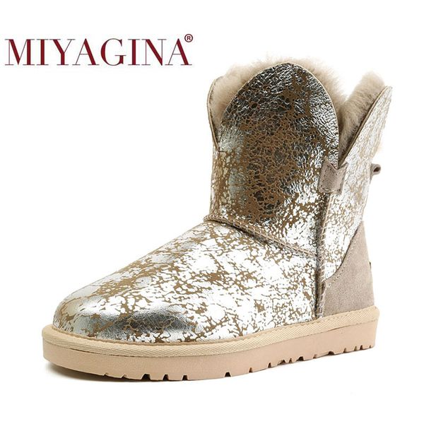miyagina classic sheepskin leather fur lined short winter snow boots for women casual winter ankle shoes 10 colors size 34-40, Black
miyagina classic sheepskin leather fur lined short winter snow boots for women casual winter ankle shoes 10 colors size 34-40, Black