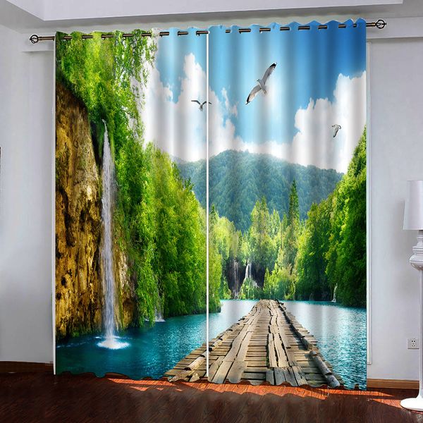 water boardwalk scenery 3d curtain p custom waterfall curtains for living room bedroom kitchen window curtain
water boardwalk scenery 3d curtain p custom waterfall curtains for living room bedroom kitchen window curtain