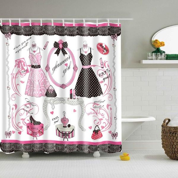 waterproof thicken polyester 3d shower curtain beautiful skirt pink mildew proof bath tub curtain with 12 pcs hooks
waterproof thicken polyester 3d shower curtain beautiful skirt pink mildew proof bath tub curtain with 12 pcs hooks