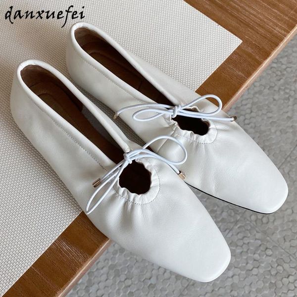 women's genuine leather pleated lace-up slip-on ballet flats leisure soft comfortable espadrilles casual ballerinas daily shoes, Black
women's genuine leather pleated lace-up slip-on ballet flats leisure soft comfortable espadrilles casual ballerinas daily shoes, Black